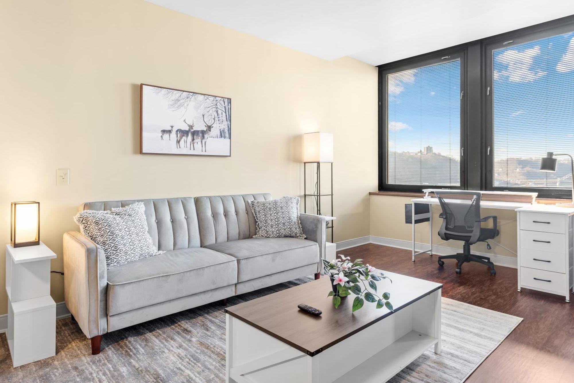 Luxury High Rise 1Bd River Views Downtown Pittsburgh Kültér fotó